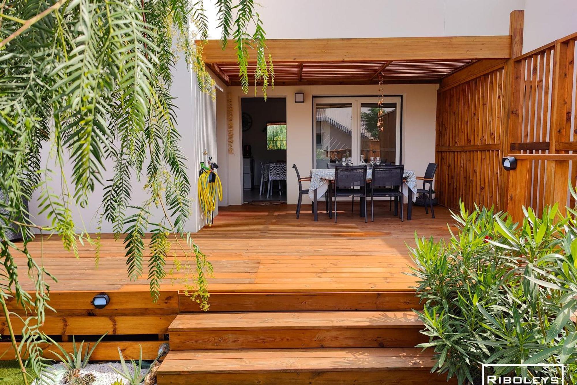 Villa T3 Climatisee En Residence Avec Piscine Vias Buitenkant foto